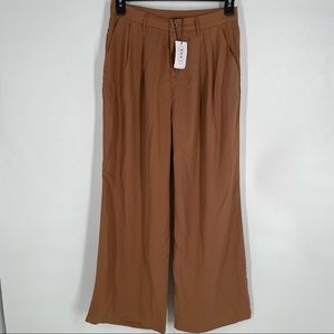 Cider Womens Brown Polyester Pants Size XL NEW